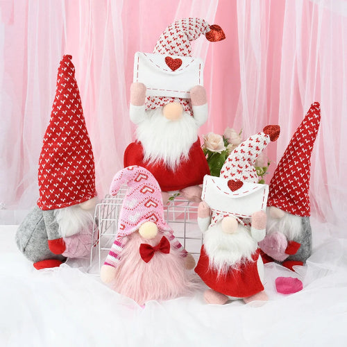 Be My Gnomey | Plush Valentine's Day Gnome Set