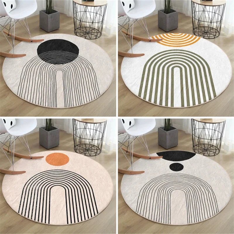 Modern Geo Rug | Glamping Decor