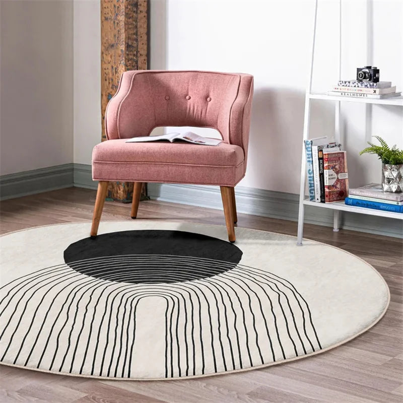 Modern Geo Rug | Glamping Decor