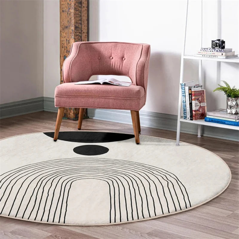 Modern Geo Rug | Glamping Decor