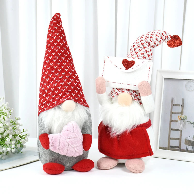 Be My Gnomey | Plush Valentine's Day Gnome Set