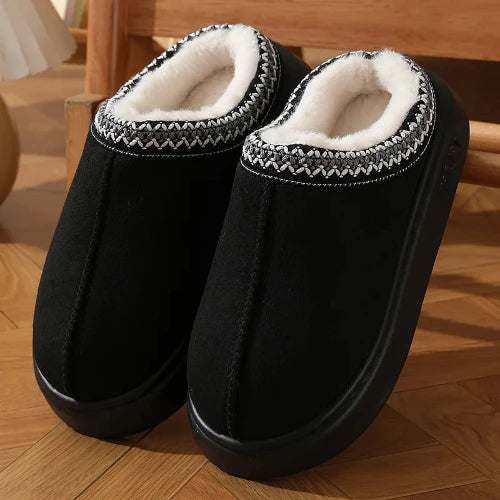 Plush House Slippers | Elegant & Casual