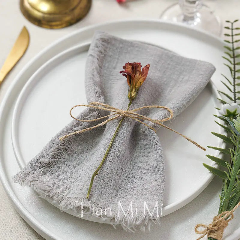 2024 Winter Collection | Handmade Vintage Burr Napkin