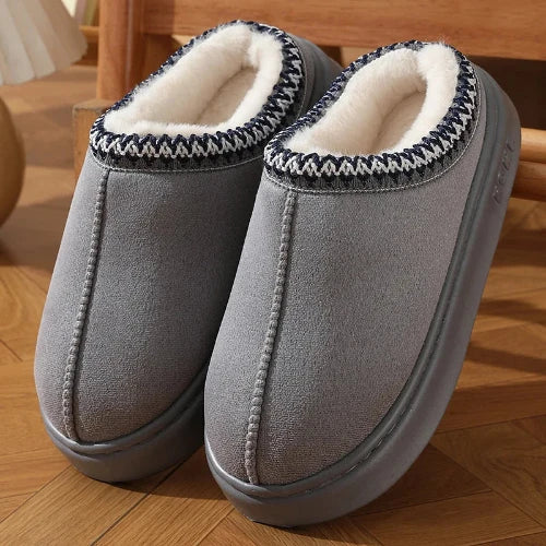 Plush House Slippers | Elegant & Casual