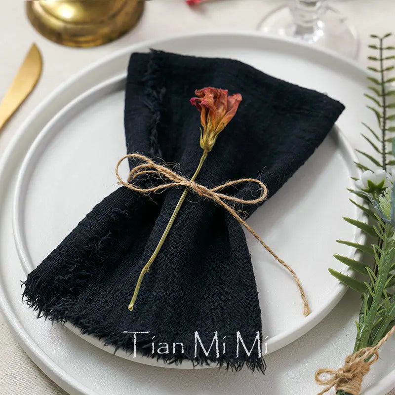 2024 Winter Collection | Handmade Vintage Burr Napkin