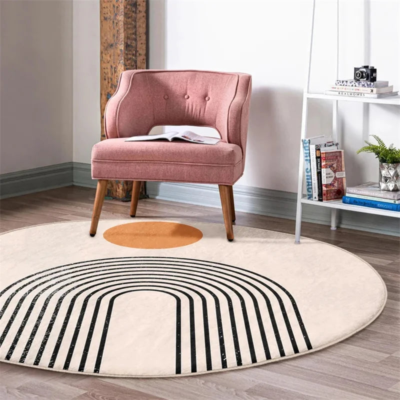 Modern Geo Rug | Glamping Decor