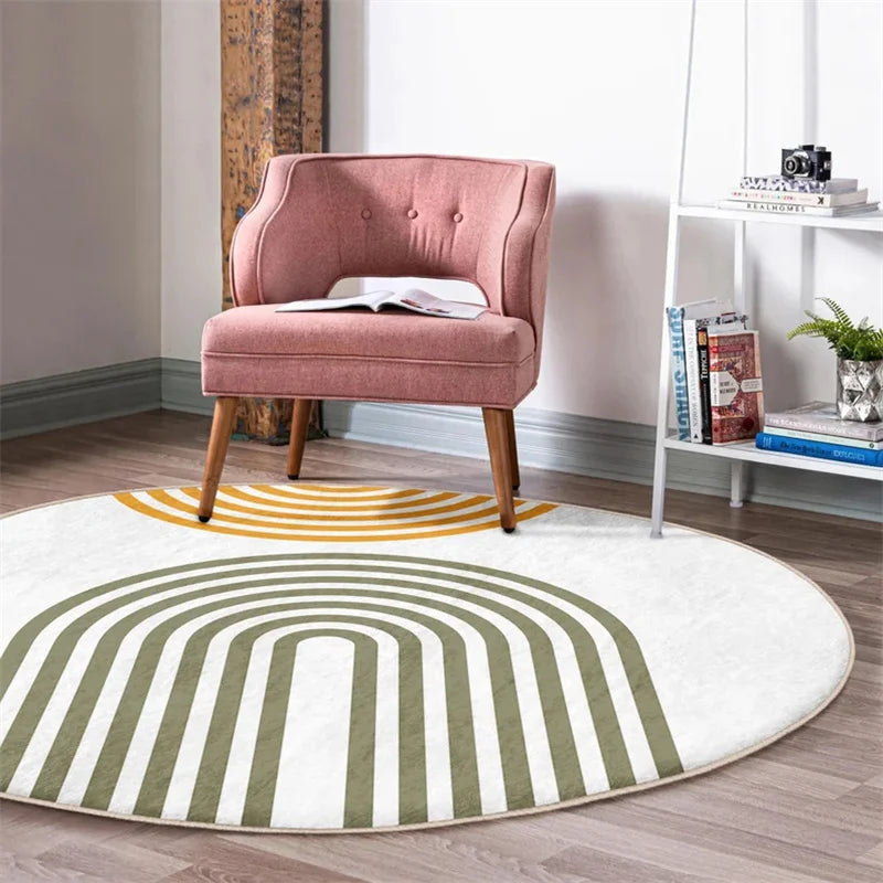 Modern Geo Rug | Glamping Decor