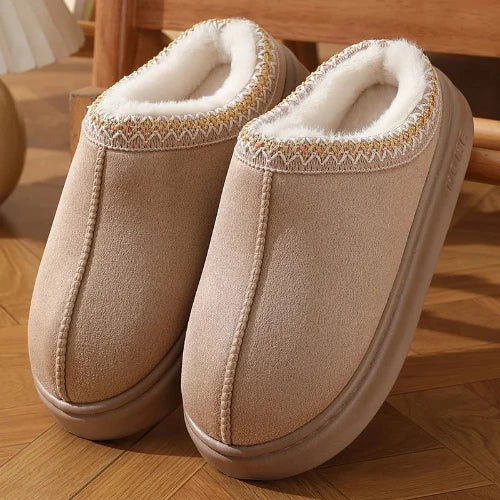 Plush House Slippers | Elegant & Casual