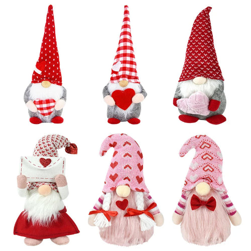 Be My Gnomey | Plush Valentine's Day Gnome Set