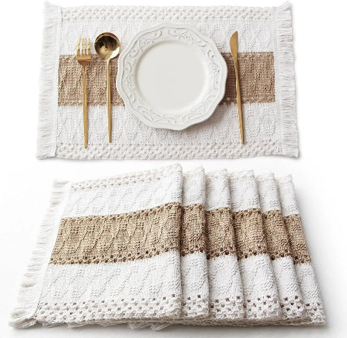 Indoor or Outdoor Jute Placemats